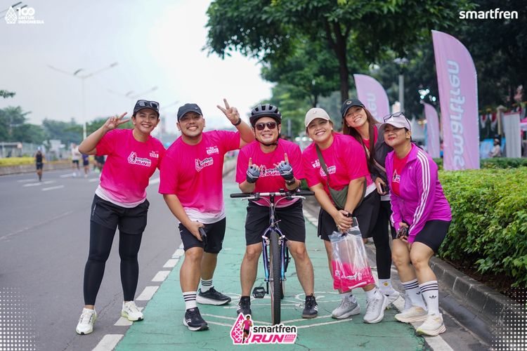 Race photo from Smartfren Run 2025 Vibes