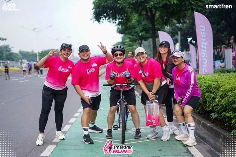 Race photo from Smartfren Run 2025 Vibes