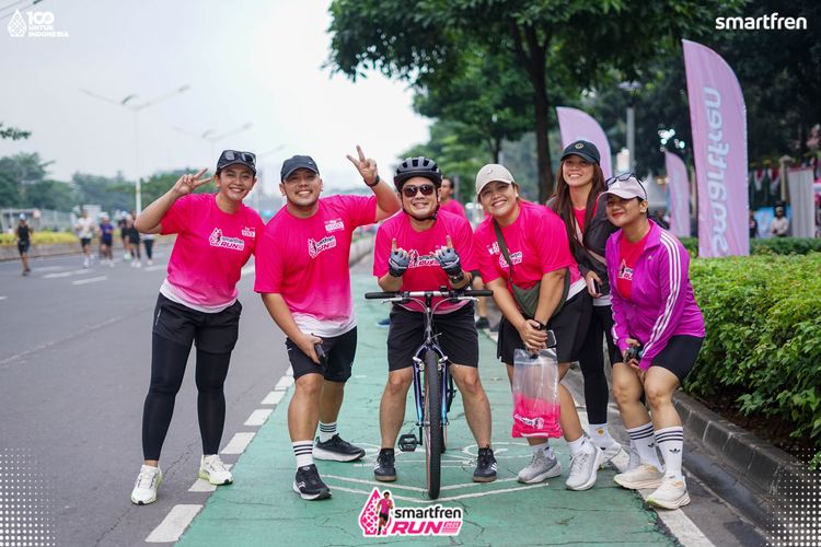 Race photo from Smartfren Run 2025 Vibes