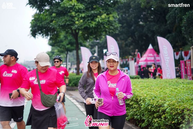 Race photo from Smartfren Run 2025 Vibes