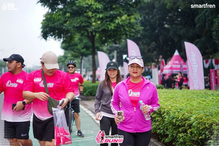 Race photo from Smartfren Run 2025 Vibes