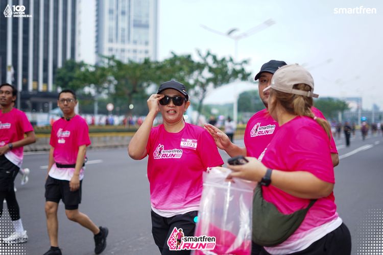 Race photo from Smartfren Run 2025 Vibes