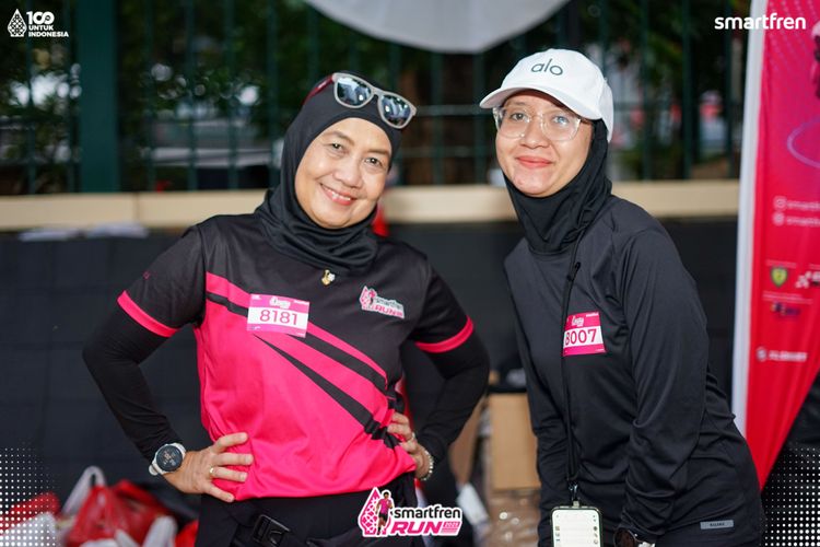 Race photo from Smartfren Run 2025 Vibes