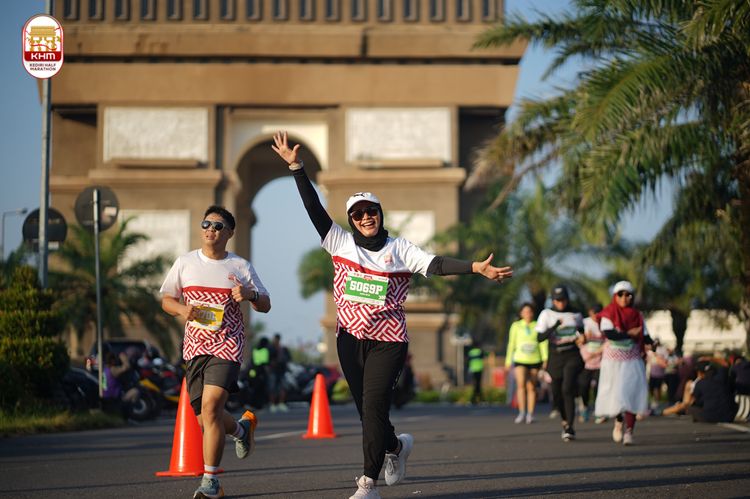 Race photo from Kediri Half Marathon 2024