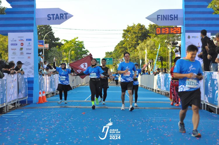 Race photo from Jabar Run 10K 2024