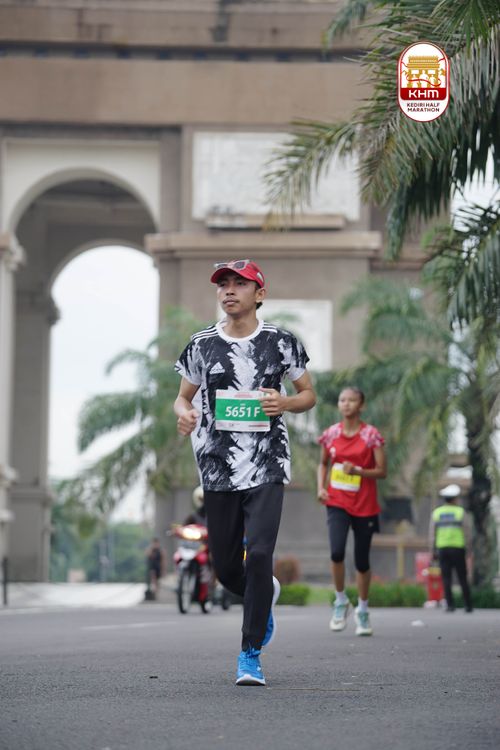 Race photo from Kediri Half Marathon 2025