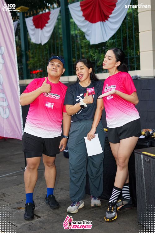 Race photo from Smartfren Run 2025 Vibes