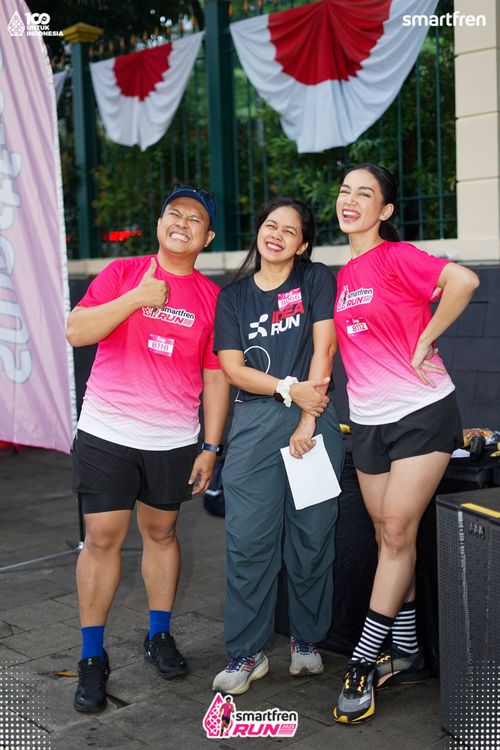 Race photo from Smartfren Run 2025 Vibes