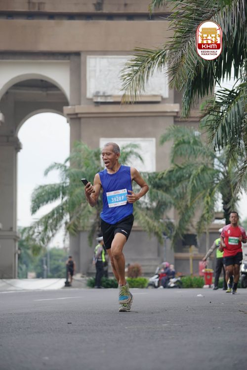 Race photo from Kediri Half Marathon 2025