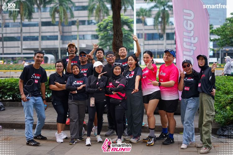 Race photo from Smartfren Run 2025 Vibes