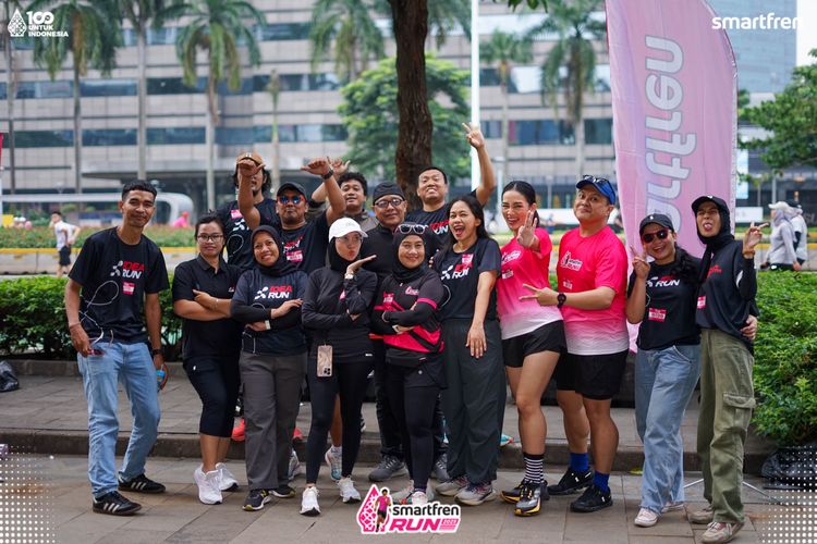 Race photo from Smartfren Run 2025 Vibes