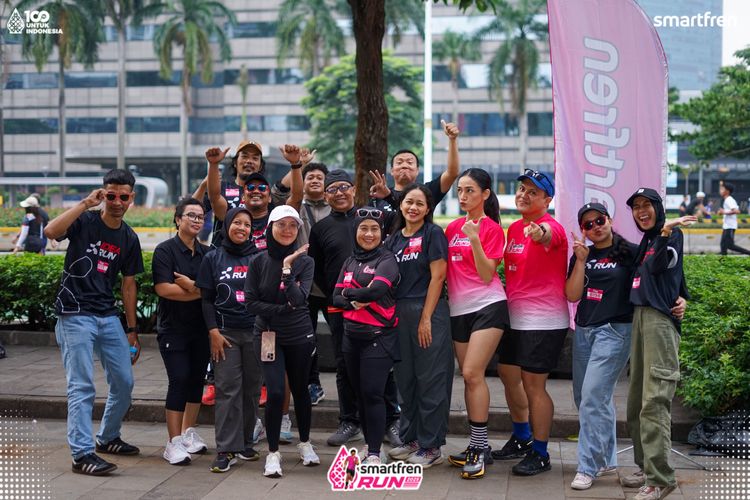 Race photo from Smartfren Run 2025 Vibes