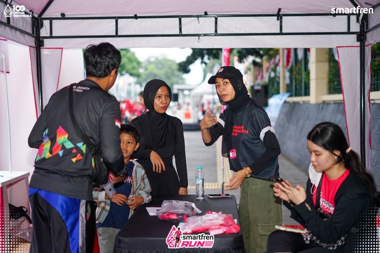 Race photo from Smartfren Run 2025 Vibes