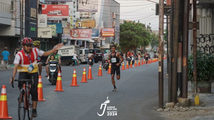 Race photo from Jabar Run 10K 2024
