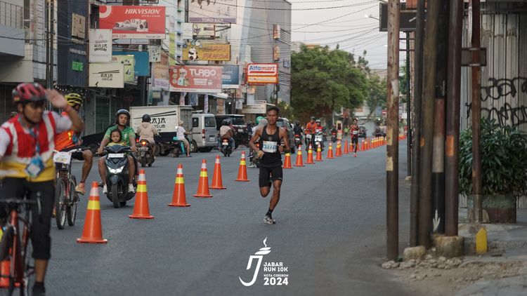 Race photo from Jabar Run 10K 2024