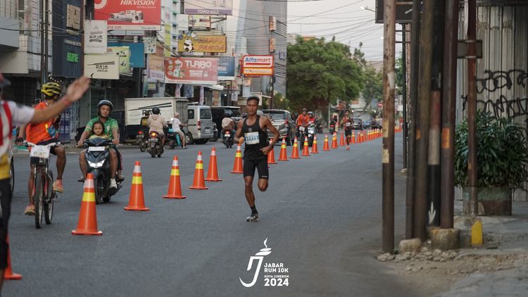 Race photo from Jabar Run 10K 2024