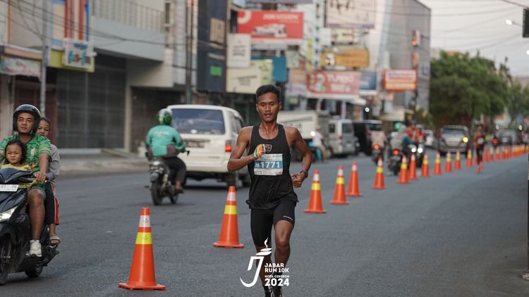 Race photo from Jabar Run 10K 2024