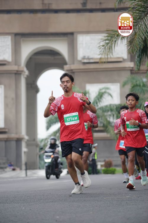 Race photo from Kediri Half Marathon 2025