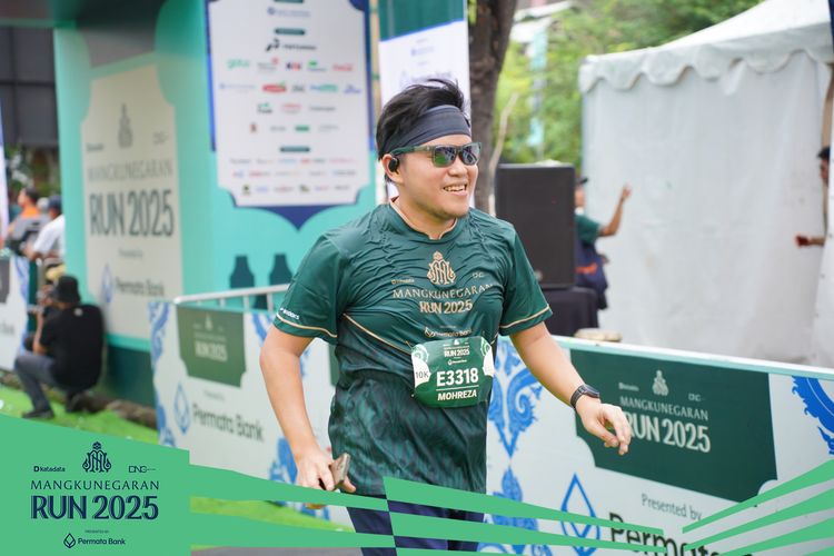 Race photo from Mangkunegaran Run 2025