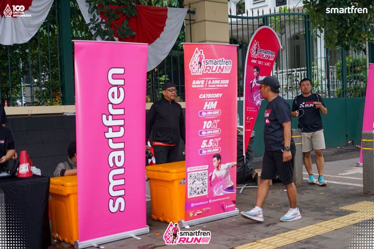 Race photo from Smartfren Run 2025 Vibes