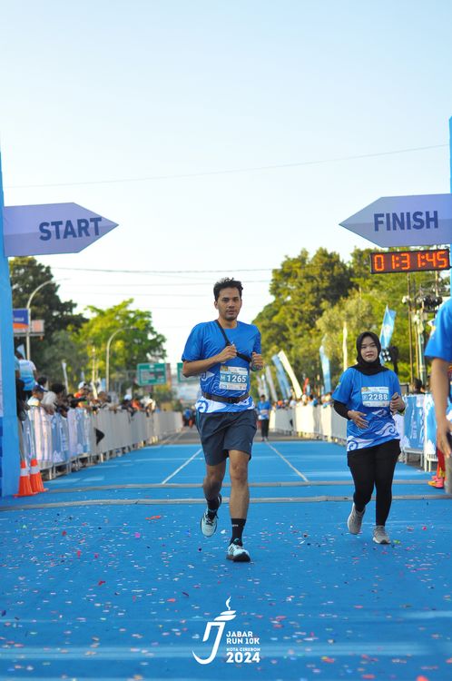 Race photo from Jabar Run 10K 2024