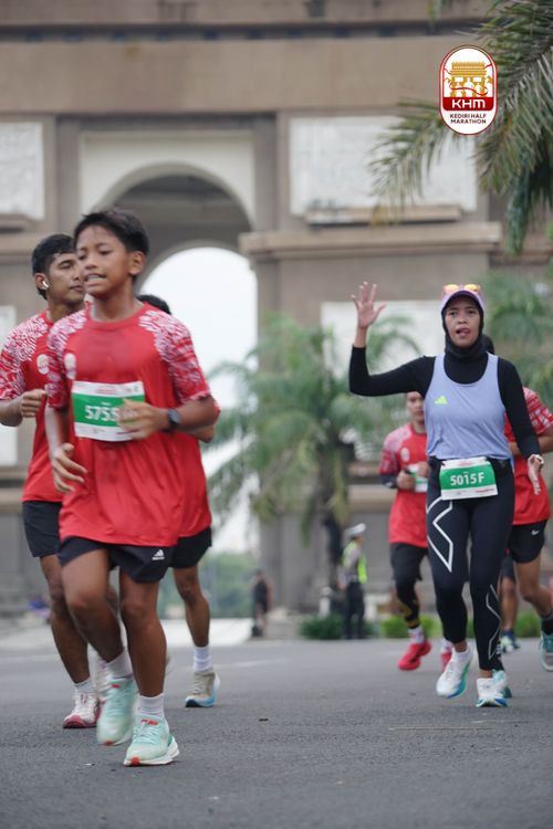 Race photo from Kediri Half Marathon 2025