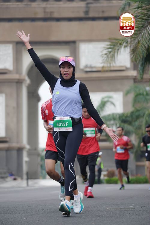 Race photo from Kediri Half Marathon 2025