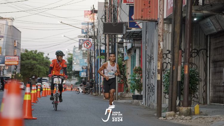 Race photo from Jabar Run 10K 2024