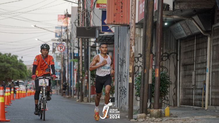 Race photo from Jabar Run 10K 2024