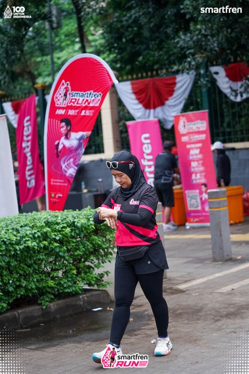 Race photo from Smartfren Run 2025 Vibes