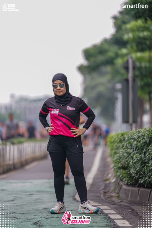 Race photo from Smartfren Run 2025 Vibes