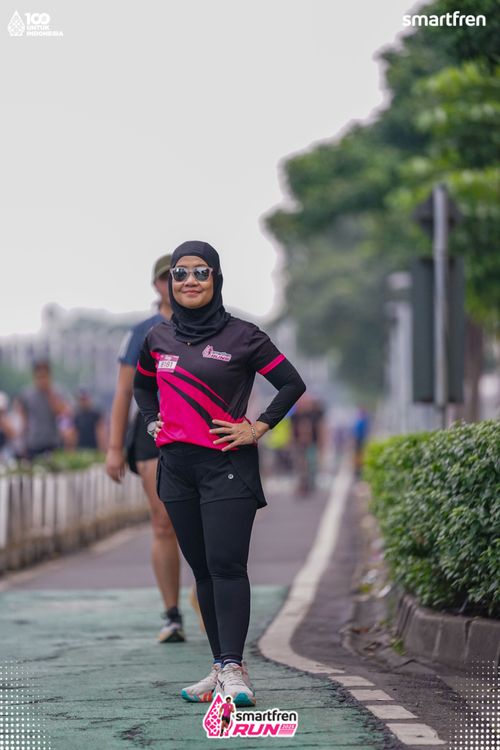 Race photo from Smartfren Run 2025 Vibes