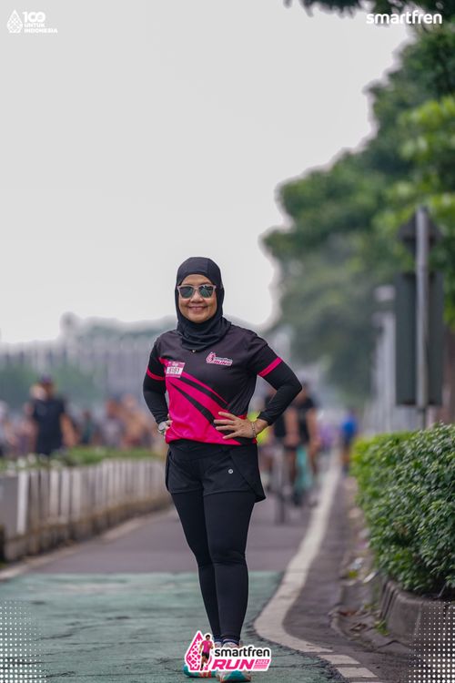 Race photo from Smartfren Run 2025 Vibes