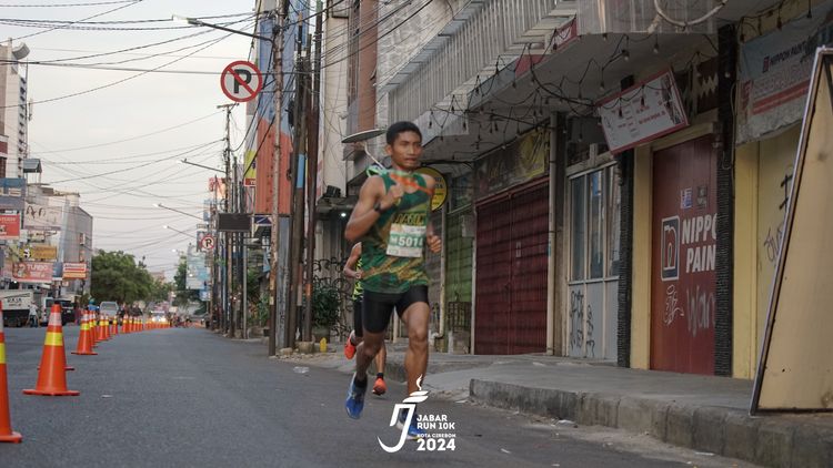 Race photo from Jabar Run 10K 2024