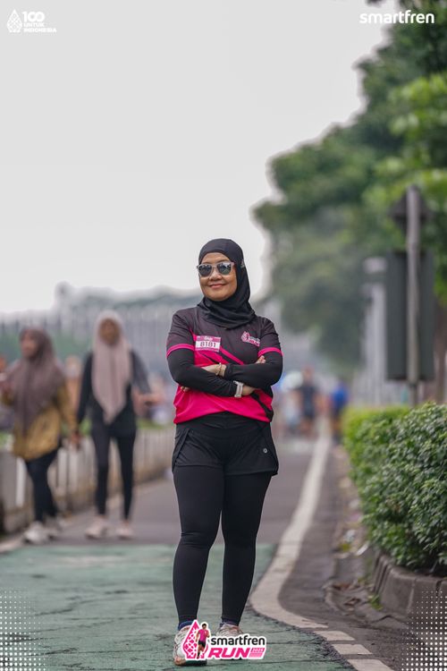 Race photo from Smartfren Run 2025 Vibes