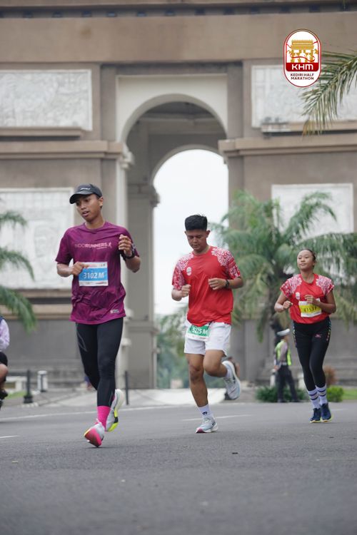 Race photo from Kediri Half Marathon 2025