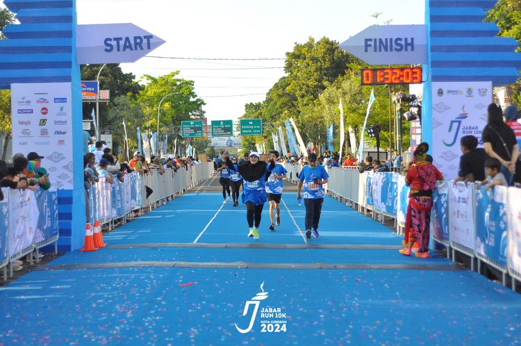 Race photo from Jabar Run 10K 2024
