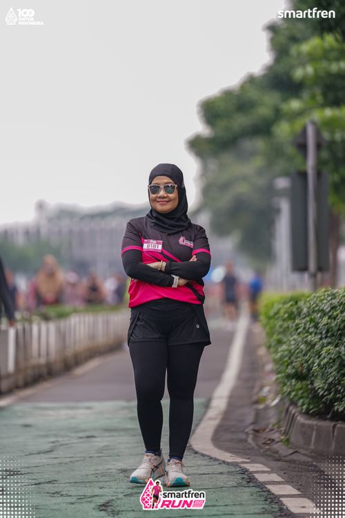 Race photo from Smartfren Run 2025 Vibes