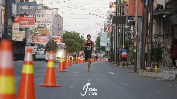 Race photo from Jabar Run 10K 2024