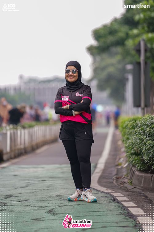 Race photo from Smartfren Run 2025 Vibes