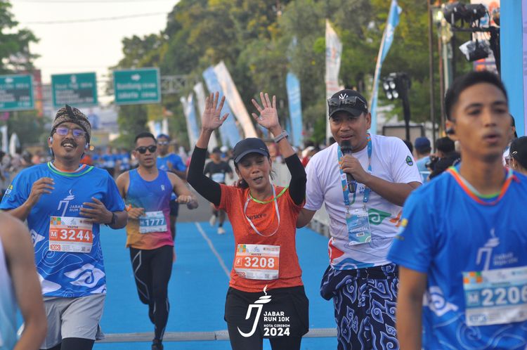 Race photo from Jabar Run 10K 2024