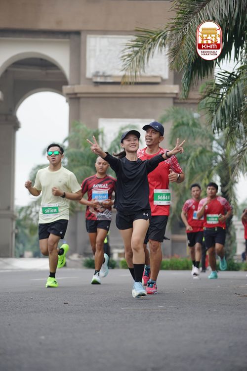 Race photo from Kediri Half Marathon 2025