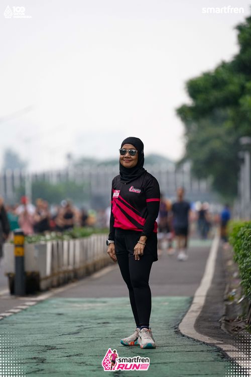 Race photo from Smartfren Run 2025 Vibes