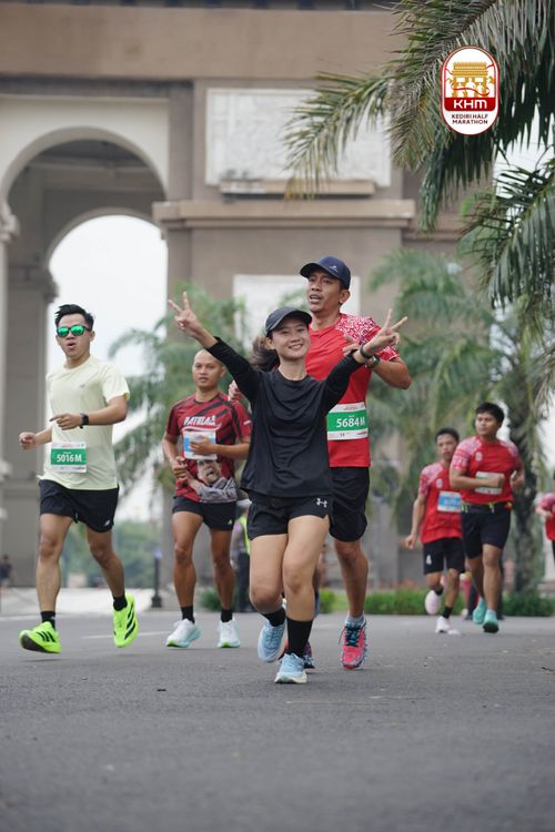 Race photo from Kediri Half Marathon 2025