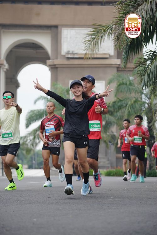 Race photo from Kediri Half Marathon 2025