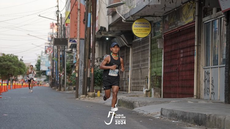 Race photo from Jabar Run 10K 2024