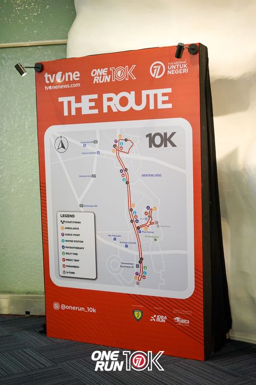 Race photo from ONE RUN 10K 2025