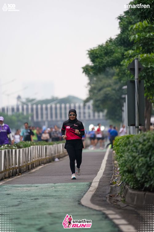 Race photo from Smartfren Run 2025 Vibes