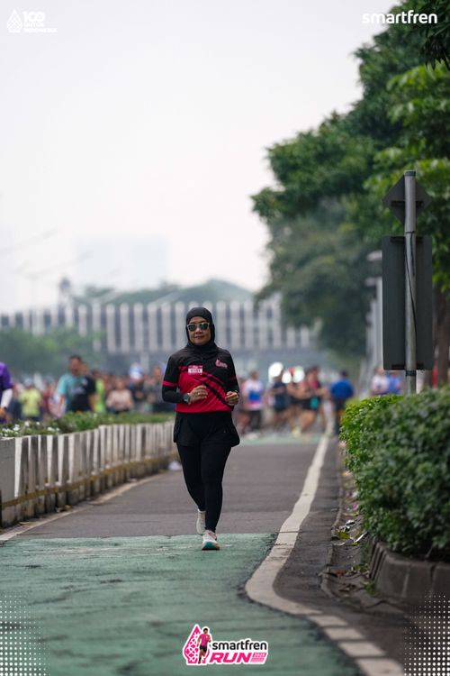Race photo from Smartfren Run 2025 Vibes