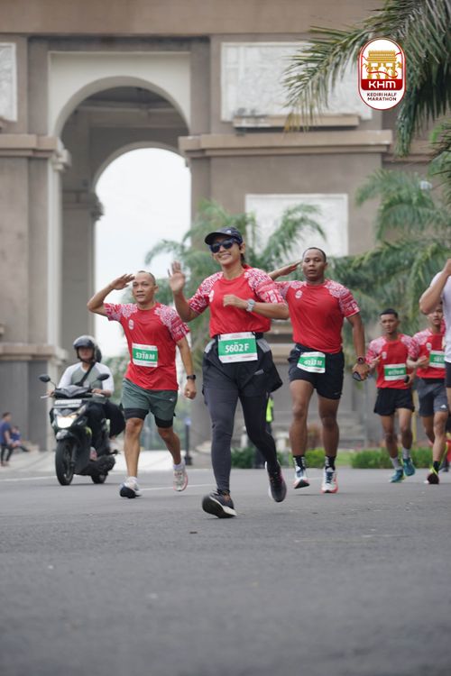 Race photo from Kediri Half Marathon 2025